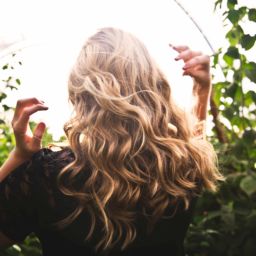 Balayage hair color