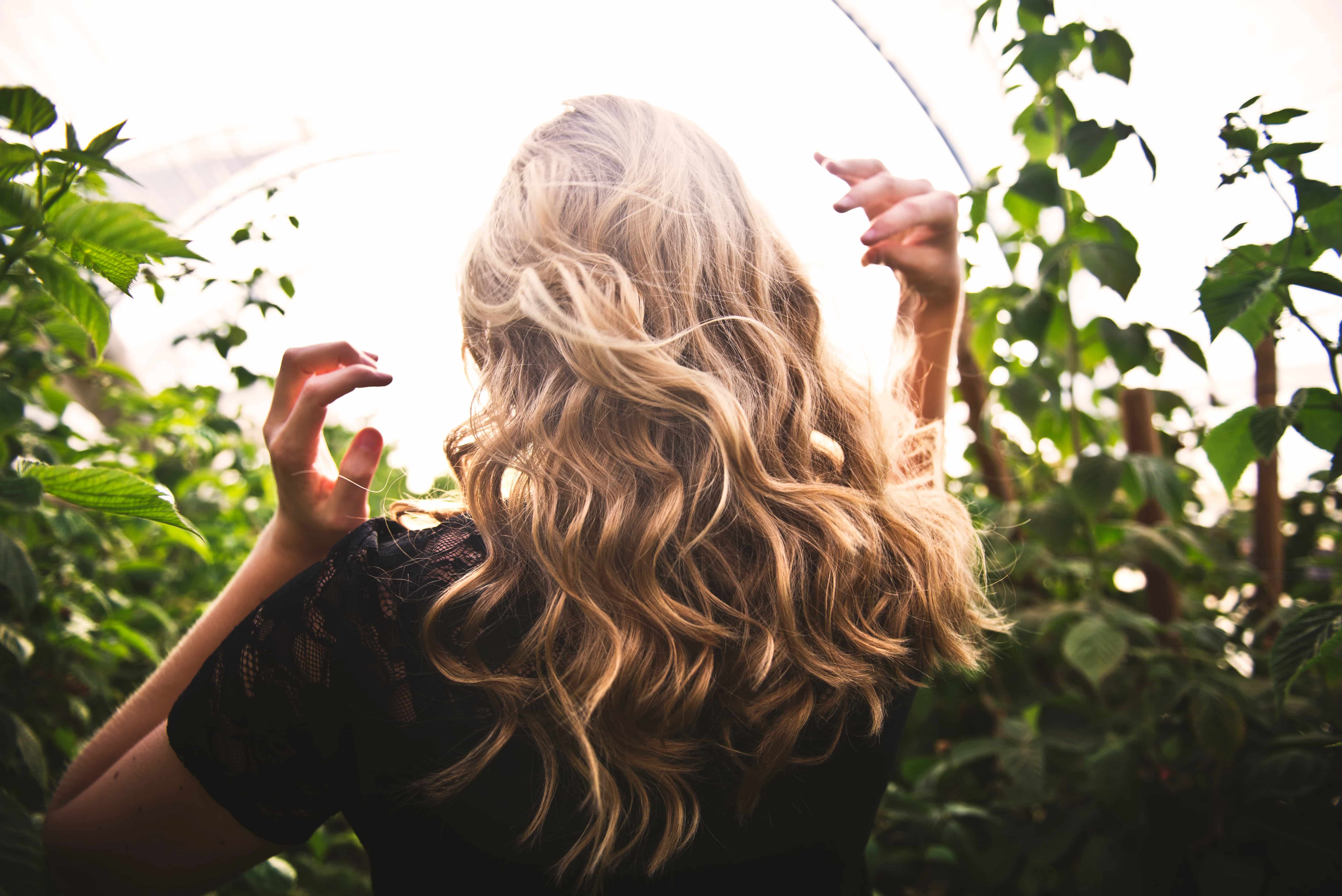 Balayage hair color