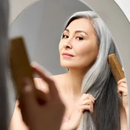 The Frosting Trend An Effective Gray Hair Dye