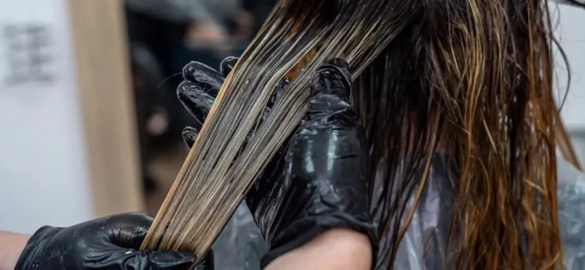 Keratin hair treatment