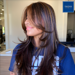 long layer hair cut